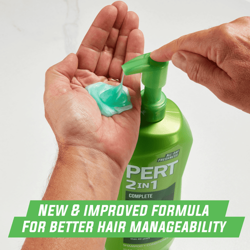 Pert 2 in 1 Complete Clean Shampoo & Conditioner, For Clean Manageable Hair, 33.8 fl oz EasyOptionXY LLC