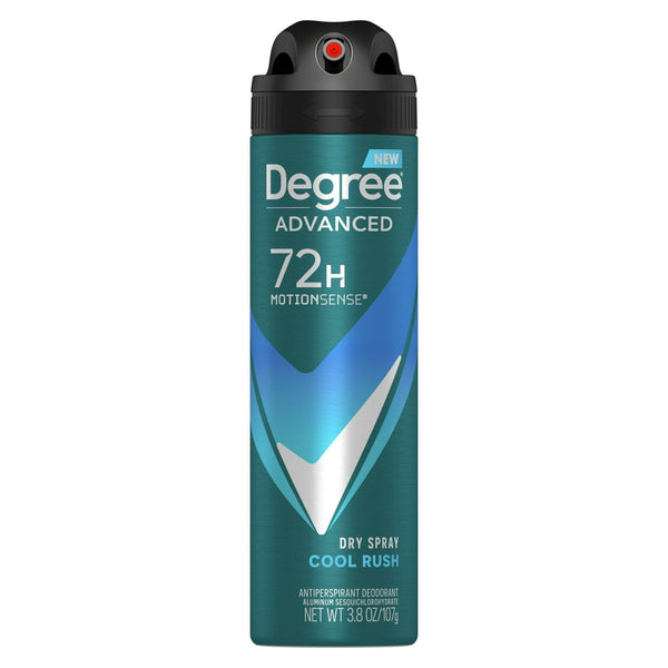 Degree Advanced Long Lasting Antiperspirant Deodorant Dry Spray, Cool Rush, 3.8 oz EasyOptionXY LLC