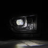 AlphaRex 14-21 Toyota Tundra MK II LUXX-Series LED Projector Headlights Black OffRoadUSA.com