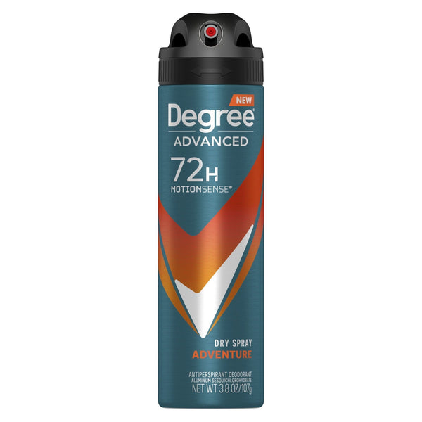 Degree Advanced Long Lasting Antiperspirant Deodorant Dry Spray, Adventure, 3.8 oz EasyOptionXY LLC