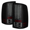 Spyder GMC Sierra 07-13 (Not 3500 Dually 4 Rear Wheels)LED Tail Lights Blk Smke ALT-YD-GS07-LED-BSM OffRoadUSA.com