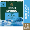 Irish Spring Icy Blast Bar Soap for Men, Mens Bar Soap, 12 Pack, 3.7 oz Soap Bars EasyOptionXY LLC