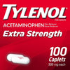 Tylenol Extra Strength Caplets with 500 mg Acetaminophen; 100 Ct EasyOptionXY LLC