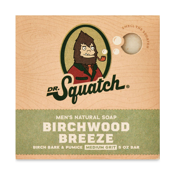 Dr. Squatch Natural Bar Soap, Birchwood Breeze, 5 oz EasyOptionXY LLC
