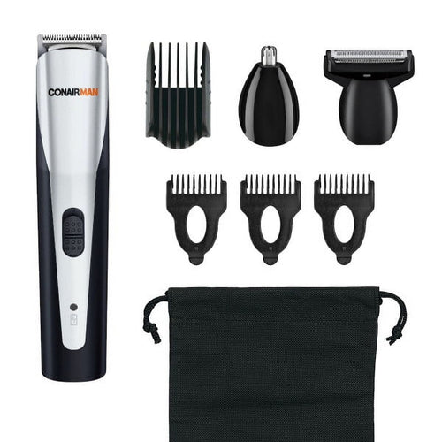 ConairMAN Cordless Lithium Ion Powered All-in-One Face and Body Trimmer for Men Rechargeable GMT24 EasyOptionXY LLC