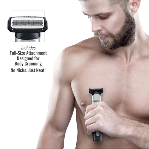 ConairMAN Cordless Lithium Ion Powered All-in-One Face and Body Trimmer for Men Rechargeable GMT24 EasyOptionXY LLC