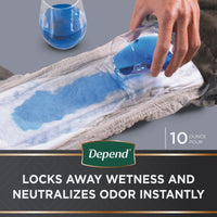 Depend Real Fit Incontinence Adult Underwear for Men, L/XL, Grey, 52Ct EasyOptionXY LLC