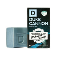 D uke Cannon Big Ass Brick of Soap - Midnight Swim - Sea Grass & Sandalwood Scent, 10 oz, 1 Bar EasyOptionXY LLC