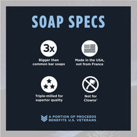 D uke Cannon Big Ass Brick of Soap - Midnight Swim - Sea Grass & Sandalwood Scent, 10 oz, 1 Bar EasyOptionXY LLC