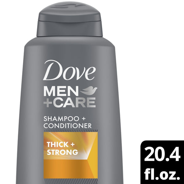 Dove Men+Care Thick and Strong Thickening 2-in-1 Shampoo and Conditioner, 20.4 fl oz EasyOptionXY LLC
