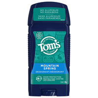 Tom's of Maine Natural Deodorant For Men, Mountain Spring, 2.8 Oz. EasyOptionXY LLC