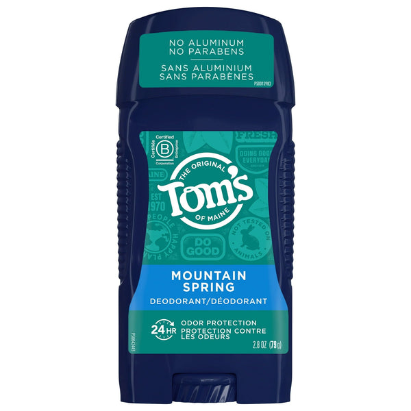 Tom's of Maine Natural Deodorant For Men, Mountain Spring, 2.8 Oz. EasyOptionXY LLC