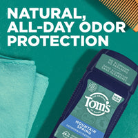 Tom's of Maine Natural Deodorant For Men, Mountain Spring, 2.8 Oz. EasyOptionXY LLC