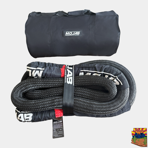 1 1/2” x 30' Kinetic rope with storage bag (Lifetime Warranty) MOJAB OFFROAD