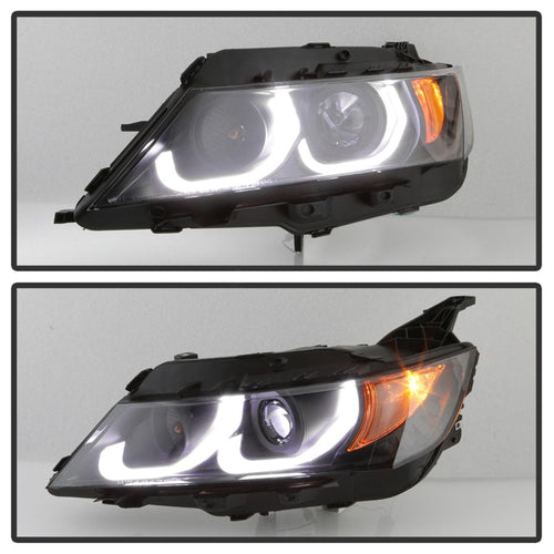 Spyder 14-19 Chevrolet Impala Proj Headlights Low Beam/High Beam H9 Inc - Black PRO-YD-CHIP14-LB-BK OffRoadUSA.com
