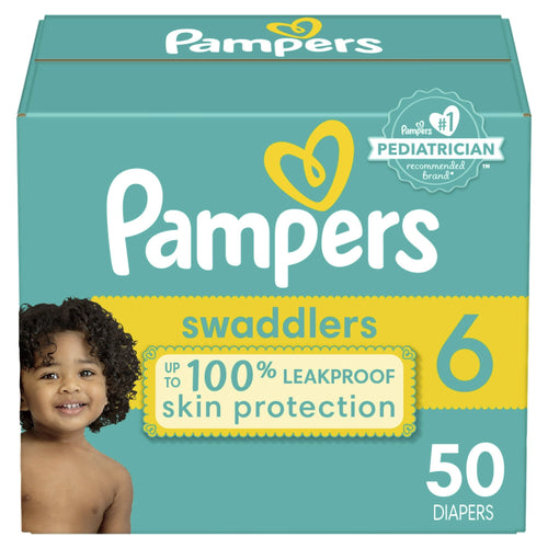 Pampers Swaddlers Diapers Size 6, 50 Count EasyOptionXY LLC