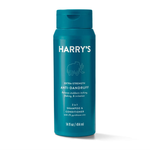 Harry's Men's Extra-Strength Anti-Dandruff 2-in-1 Shampoo and Conditioner, 14 fl oz EasyOptionXY LLC