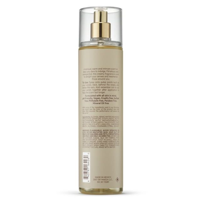 Body by TPH Indulge Me Seductive Fragrance Mist for Women | Body Spray with Vanilla + Tuberose Notes, 8 fl. oz EasyOptionXY LLC