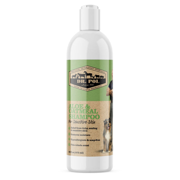 Dr. Pol Aloe Oatmeal Shampoo for Dogs & Cats 16 oz EasyOptionXY LLC