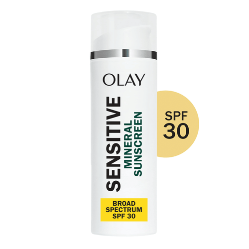 Olay Sensitive Mineral Sunscreen SPF 30 Face Moisturizer, Sun Protection for Sensitive Skin, 1.7 oz EasyOptionXY LLC