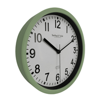 Mainstays Basic Indoor 8.78" Sage Analog Round Modern Wall Clock EasyOptionXY LLC
