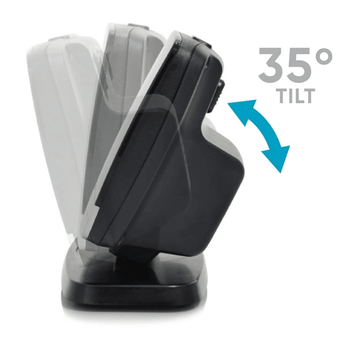 Westclox Black and Silver Electric Tilt & Swivel Alarm Clock Extra Large 1.8' LED Time Display EasyOptionXY LLC