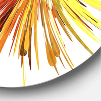 Designart 'Color Explosion ' Modern wall clock(Size 23" x 23") EasyOptionXY LLC