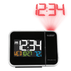 La Crosse Technology Color Entry Level Projection Black LED Alarm Clock with Temperature, W85923 EasyOptionXY LLC