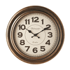 Mainstays 15" Analog Decorative Wall Clock, Brushed Copper EasyOptionXY LLC