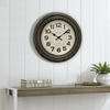 Mainstays 15" Analog Decorative Wall Clock, Brushed Copper EasyOptionXY LLC