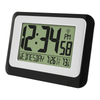 MainStays Black Atomic Digital Calendar Desk Alarm Clock with Temperature, W88631 EasyOptionXY LLC
