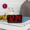 Equity by La Crosse 30402 Extra-Large 3 In. Red LED Electric Alarm Clock with High/Low settings EasyOptionXY LLC
