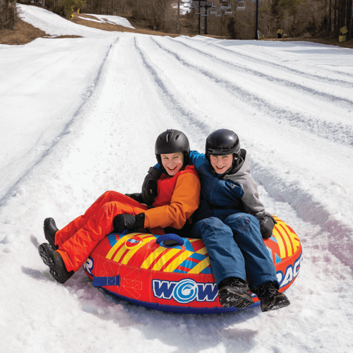 WOW Sports Tracer Snow Tube Towable for Summer & Winter Action Jupiter Gear