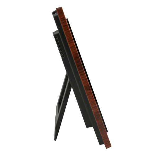 BHG Cherry Finish Modern Digital Atomic Clock with Temperature, W86111 EasyOptionXY LLC