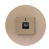 Stonebriar 14" Blue Analog Round Coastal Battery Operated Wall Clock EasyOptionXY LLC