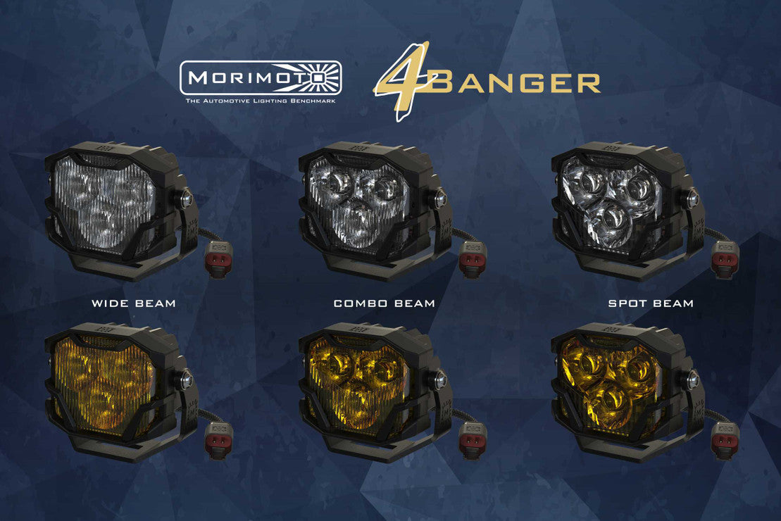 Morimoto 4Banger LED Fog Lights: Ford Super Duty (17-22)