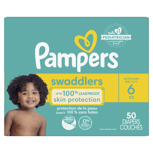 Pampers Swaddlers Diapers Size 6, 50 Count EasyOptionXY LLC