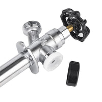 1/2" PEX Expansion x 3/4" Hose Bibb, 8" Anti Siphon Frost Free Sillcock Plumbingsell