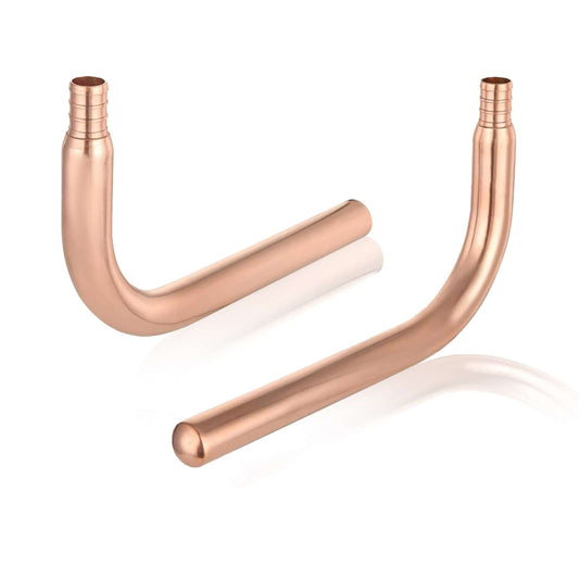 PEX Crimp 1/2" 6" Copper Stub
