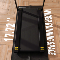 DeerRun X20 Treadmill with 15% Auto Incline Full Running Deck Treadmill | 400 lbs, 11.3 mph