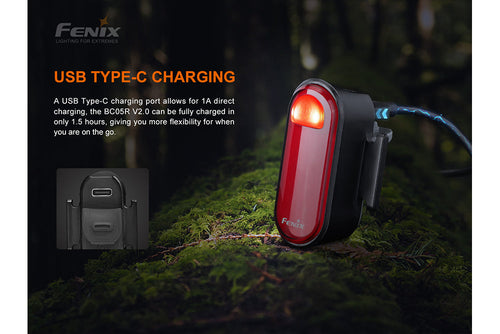 Fenix BC05R V2.0 Rechargeable Bicycle Tail Light Fenix Store