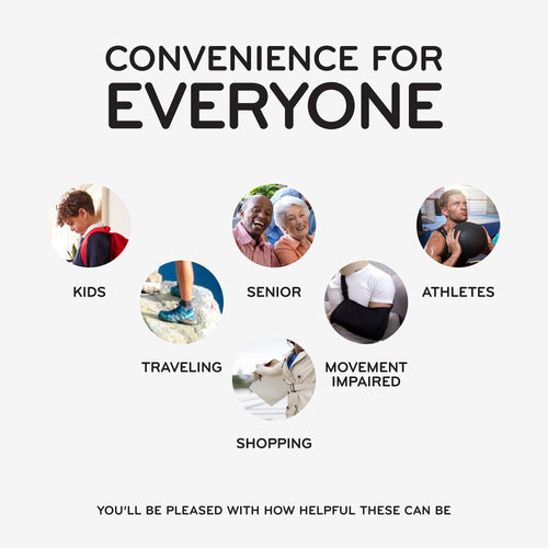 Black Stretchy Tieless Silicone Elastic Shoelaces | 20 Straps The Original Stretchlace