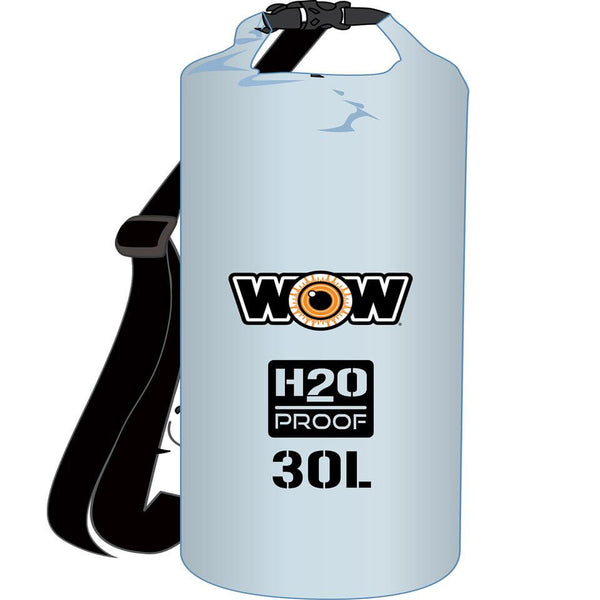 WOW Sports H2O Proof 30L Drybag Clear (18-5090C) Jupiter Gear