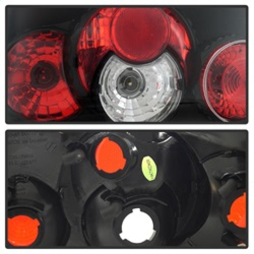 Spyder Toyota Corolla 93-97 Euro Style Tail Lights Black ALT-YD-TC93-BK OffRoadUSA.com