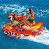 WOW Sports Wow Eagle 1-3 Person Hybrid Towable Water Tube For Pool and Lake Jupiter Gear