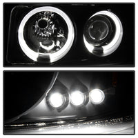 Spyder GMC Sierra 1500/2500 99-06 Projector Headlights LED Halo LED Blk Smke PRO-YD-CDE00-HL-BSM OffRoadUSA.com