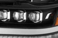 AlphaRex 19-20 Ram 1500HD NOVA LED Proj Headlight Plank Style Matte Blk w/Activ Light/Seq Signal/DRL OffRoadUSA.com