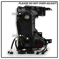 Spyder Signature 20-22 Ford F250/F350 (Halogen) Proj. Headlights - Black (PRO-YD-FS20HALSI-SEQ-BK) OffRoadUSA.com