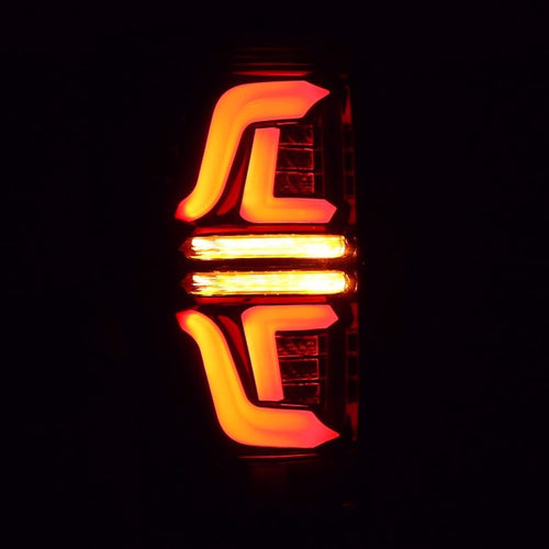 AlphaRex 17-19 Ford Super Duty PRO-Series LED Tail Lights Jet Black OffRoadUSA.com