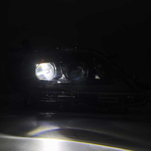 AlphaRex 11-20 Toyota Sienna LUXX-Series Projector Headlights Alpha-Black OffRoadUSA.com